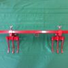 TAG wheel hoe tool bar with cultivator